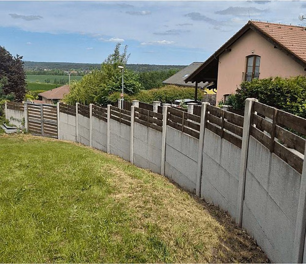 Odstranění náletů a srovnání pozemku — výsledek po dokončení